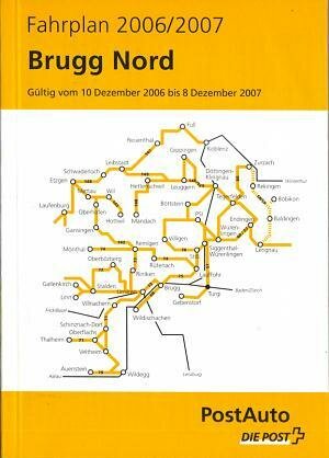 Postautofahrplan Brugg Nord