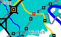 Haltestelle Windisch Zentrum