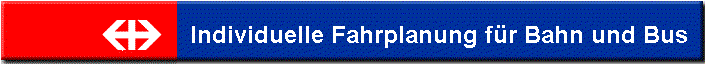 SBB Fahrplan Online